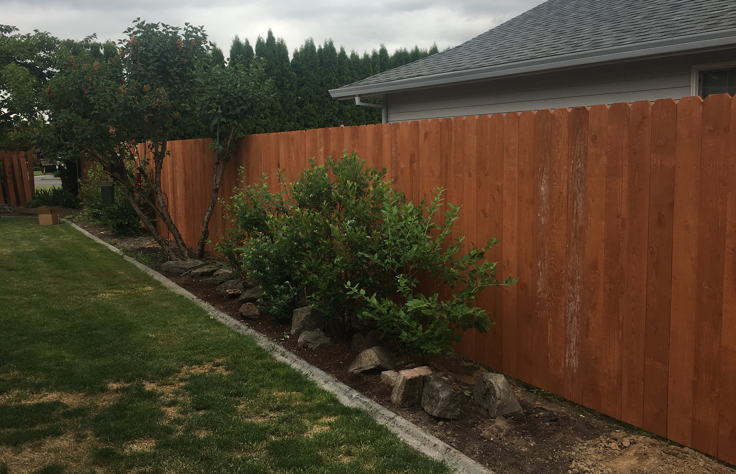 Cedar Fence by The Best Fence Company