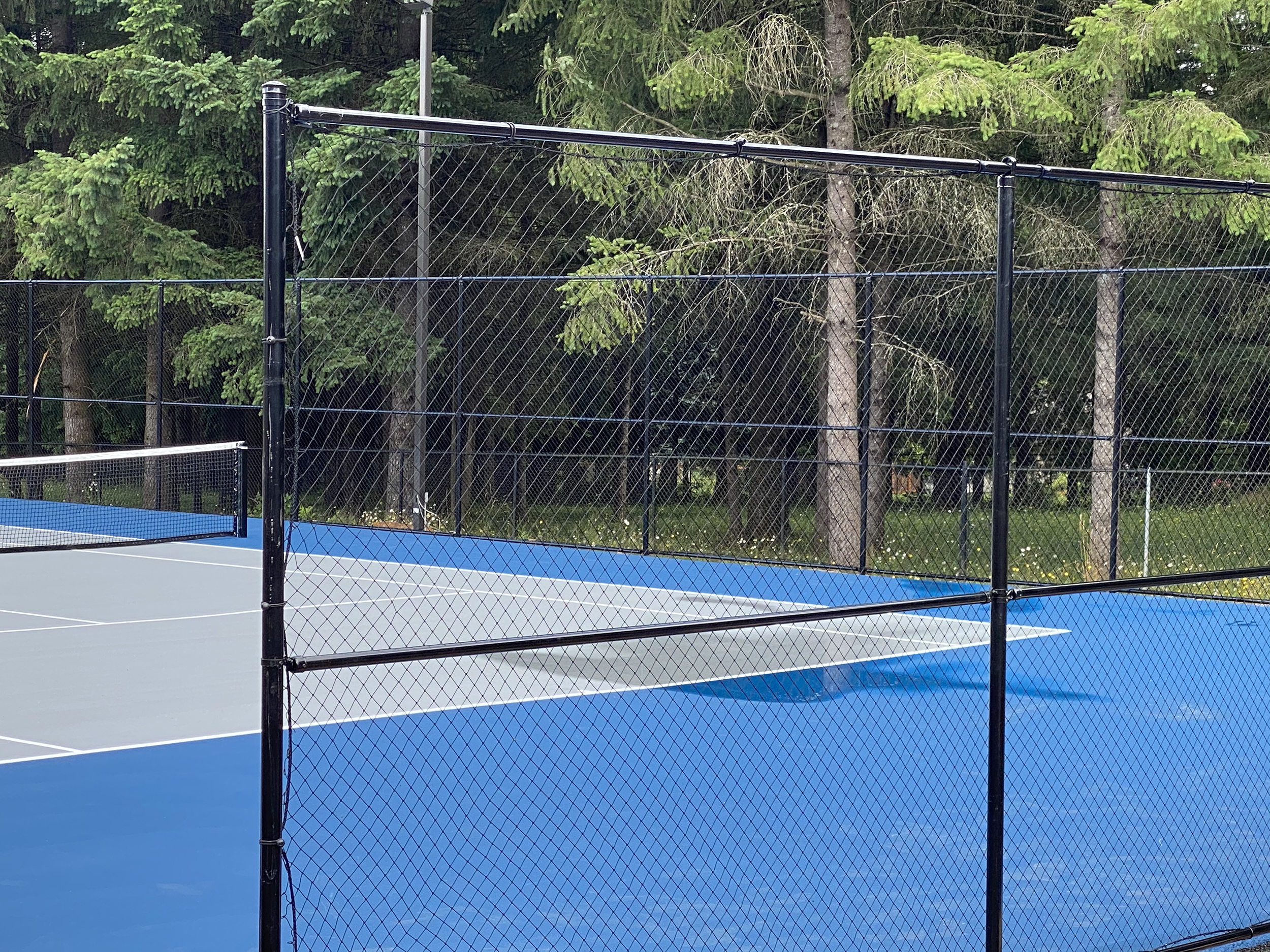 The Best Fence Company Chain Link Tennis Court Fence