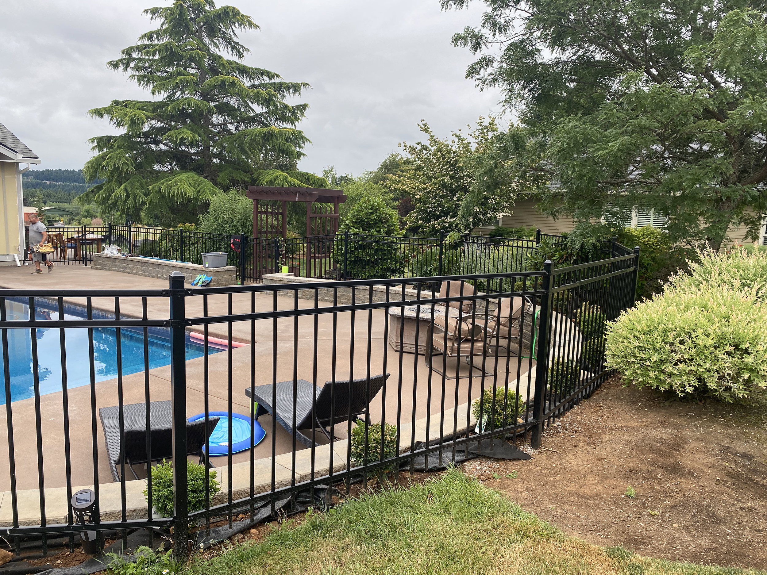 The Best Fence Company Pool Metal Fence