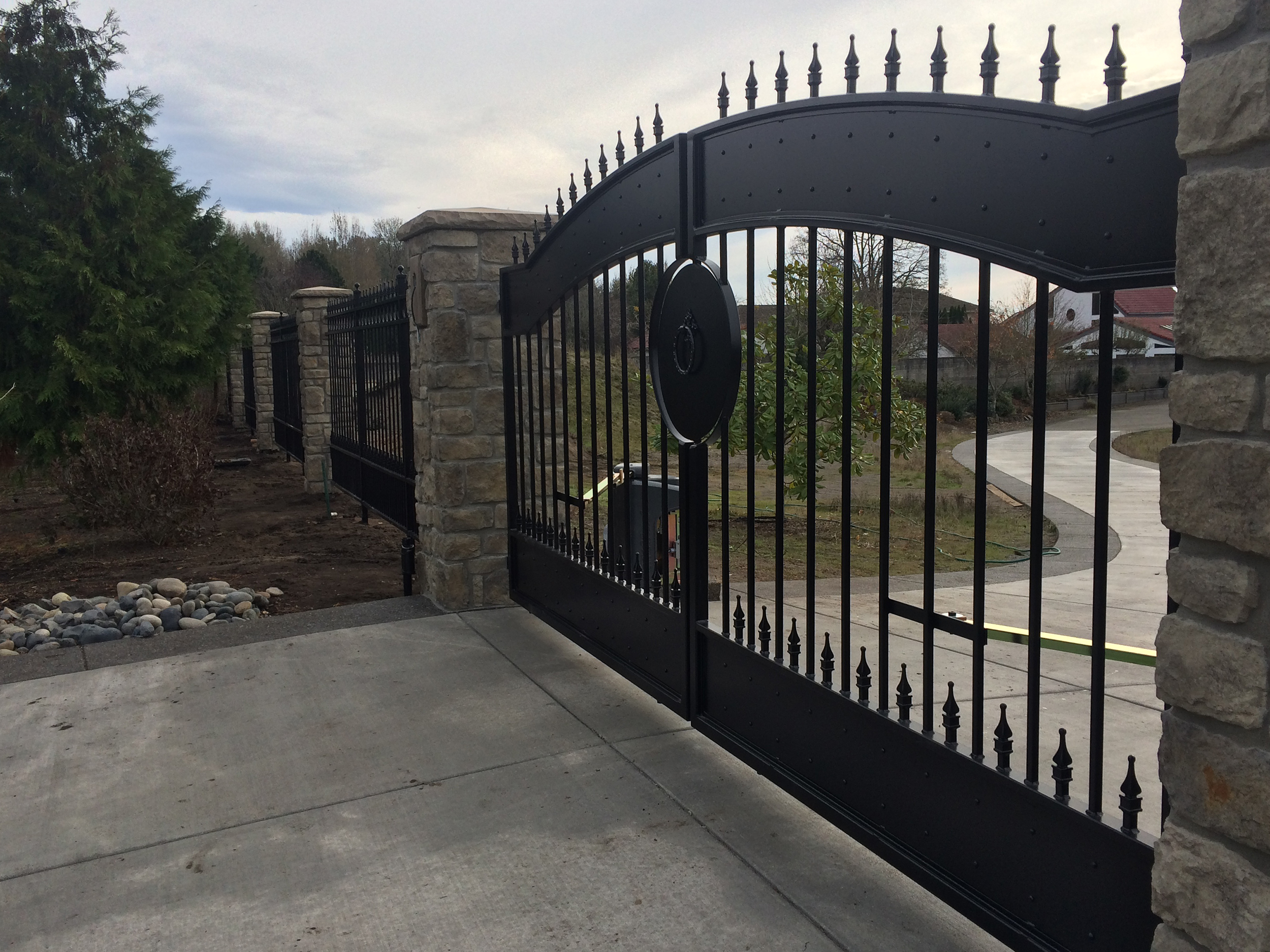 The Best Fence Company Swing Gate