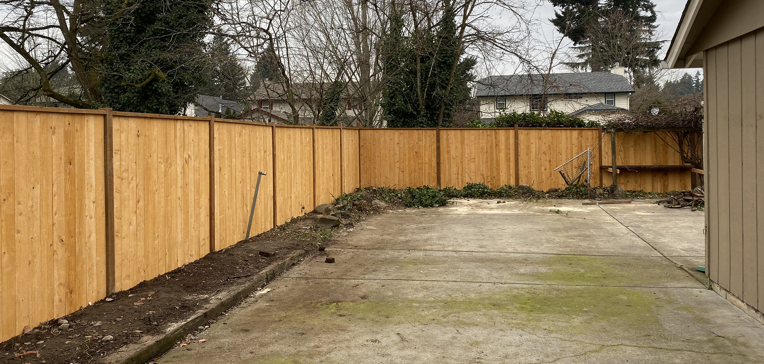 The Best Fence Company Wood Fence