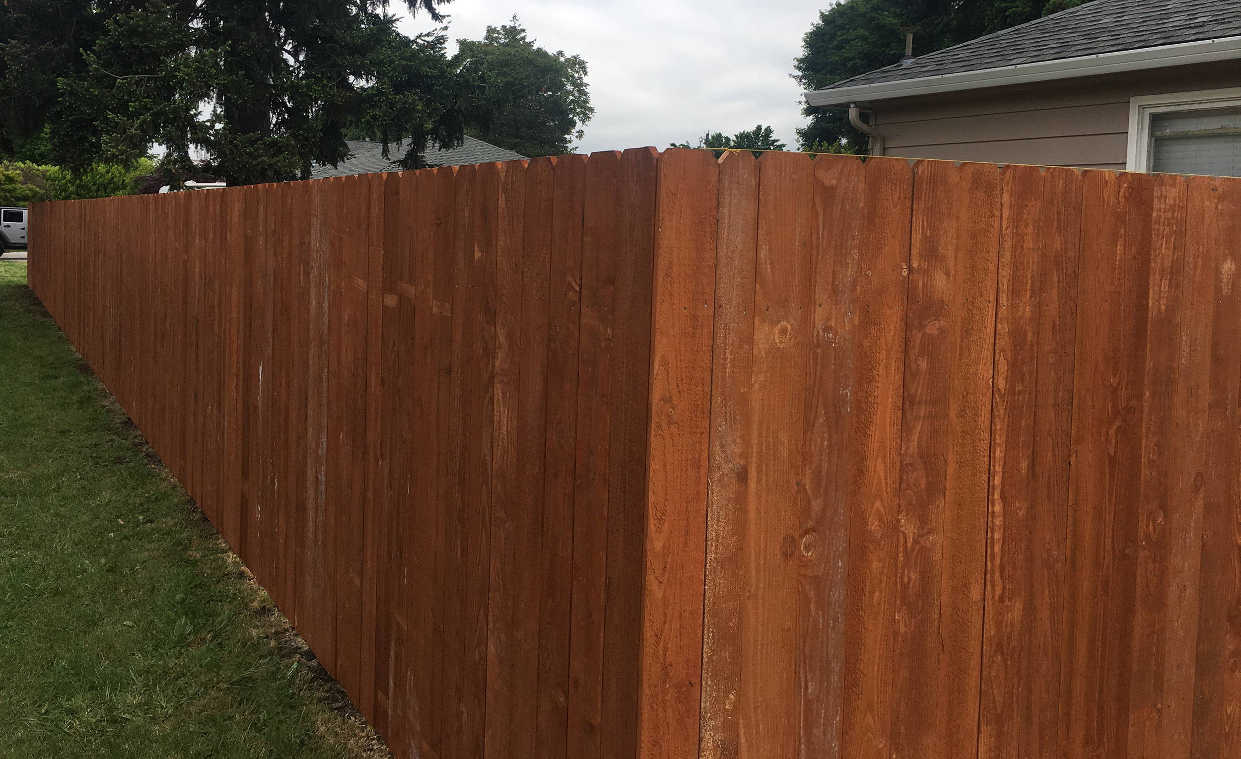 The Best Fence Company Wood Privacy Fence