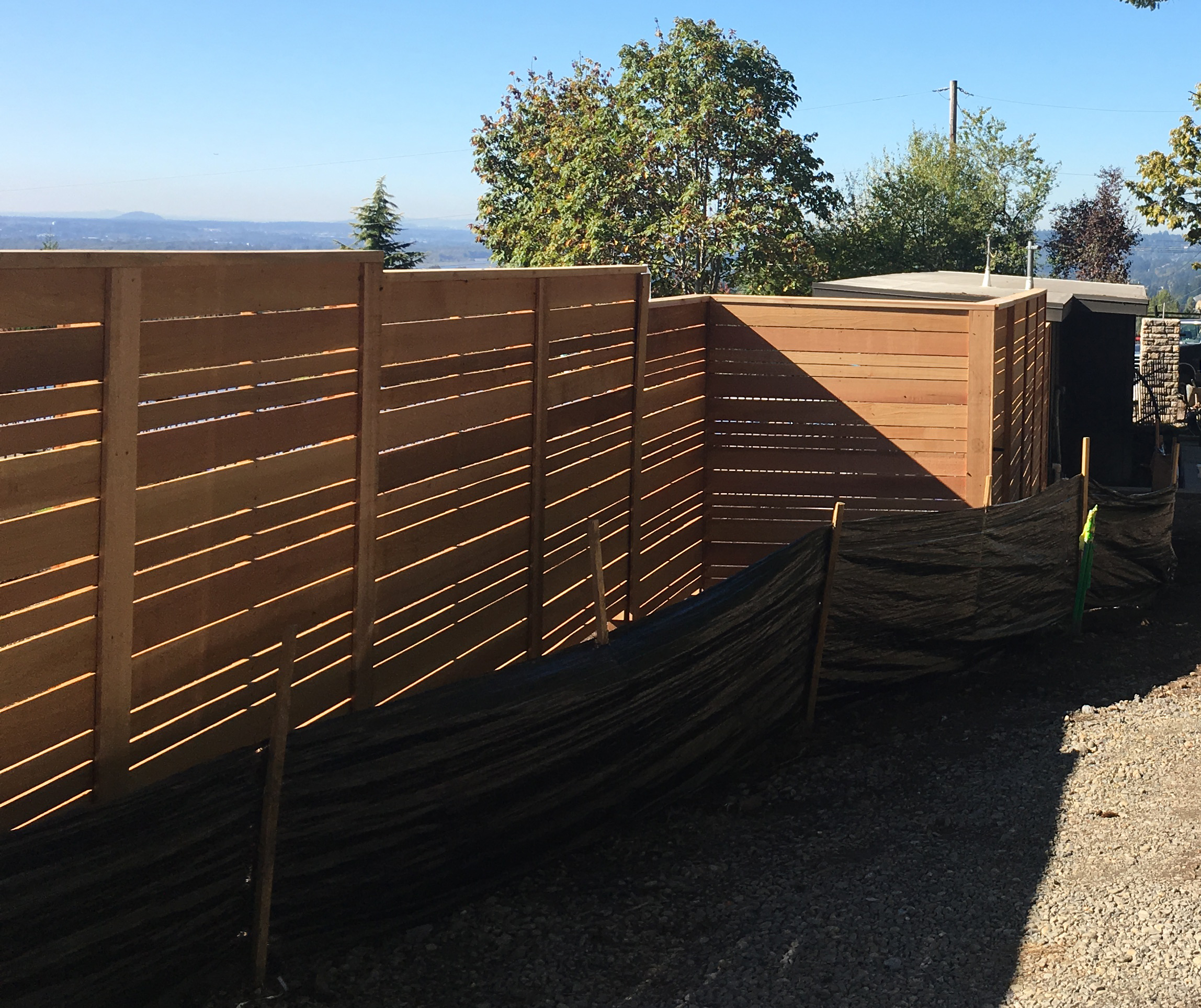 Wood Fence by The Best Fence Company